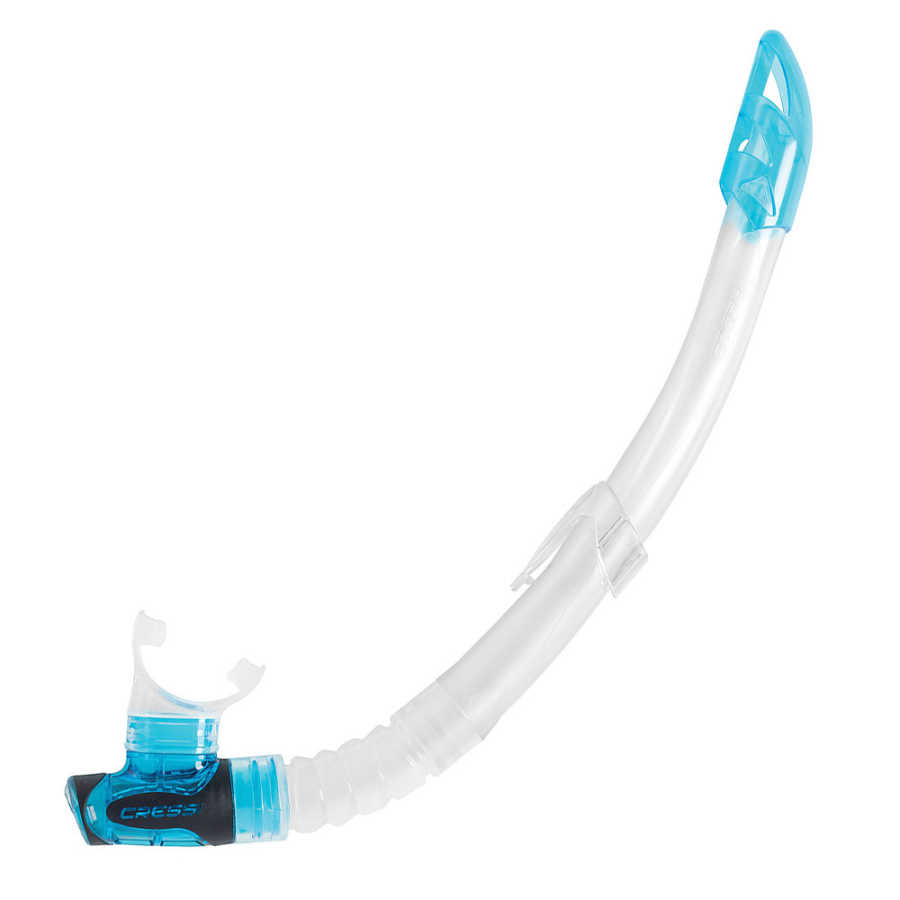 Cressi Gamma Şnorkel CLEAR-BLUE-BLACK 