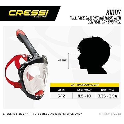 Cressi Kiddy Çocuk Dalış Maskesi - 2