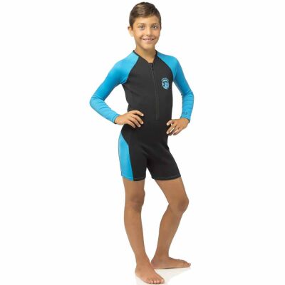 Cressi Little Shark Junior Shorty LS Dalış Elbisesi - 3