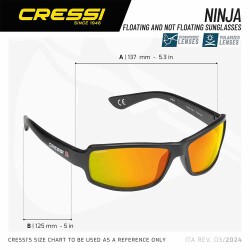 Cressi Ninja Floating Güneş Gözlüğü - 5
