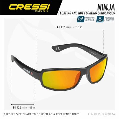 Cressi Ninja Floating Güneş Gözlüğü - 5