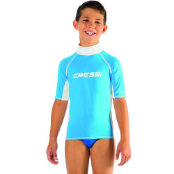 Cressi - Cressi Rash Guard Junior Boy Kısa Kollu T-Shirt