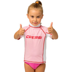 Cressi Rash Guard Junior Girl Kısa Kollu T-Shirt - Cressi