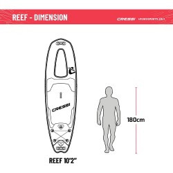 Cressi Reef Window Şişirilebilir Stand Up Paddle (I-SUP) - Thumbnail