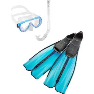 Cressi Rondinella Palet Maske Şnorkel Seti - 1