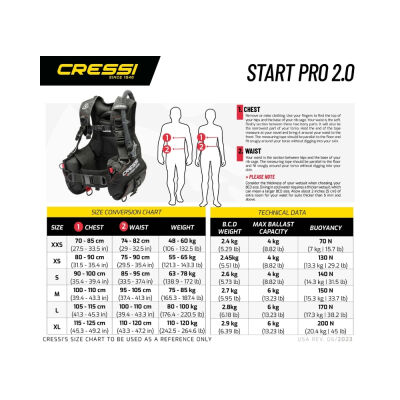 Cressi Start Pro 2 Bcd Yeleği - 12
