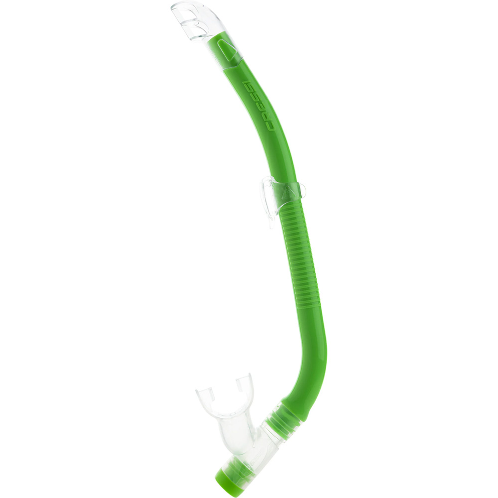 Cressi Top Şnorkel GREEN-CLEAR 