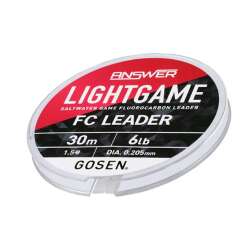 Gosen Answer Light Game Salt Water Game F C Leader 30mt - 2