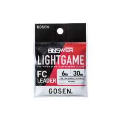 Gosen Answer Light Game Salt Water Game F C Leader 30mt - 3