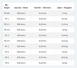 Gosen Jigging Answer PE 8 Örgü Jig ve Tai Rubber İpi 300mt Multi - 3