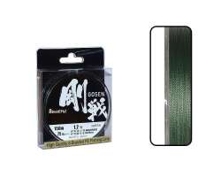 Gosen W8 Casting PE 8 Örgü Spin İp Misina 150mt Yeşil - 5