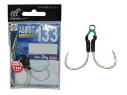 Hayabusa EX 402 Jig Assist İğnesi Double Hook 2li Paket - 2