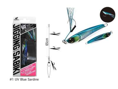Hayabusa EX 450 Jigging Sabiki 60gr Light Jig Suni Yem - 2