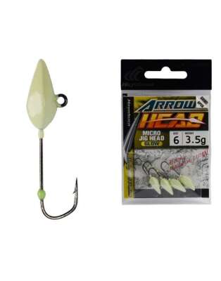 Hayabusa EX 932 Lrf Jig Head Arrow Head Glow 4lü Paket - 1