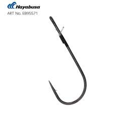 Hayabusa FPP Straight Delikli Lüfer İğnesi Black Nikel - 7