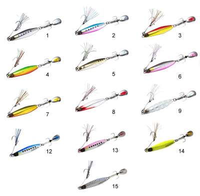 Hayabusa FS 417 Jack Eye Maki Maki 40gr Light Jig Suni Yem - 1