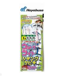 Hayabusa HA 282 LRF Jigging Sabiki 2li Çaparili SET LRF Jig Suni Yem - Hayabusa