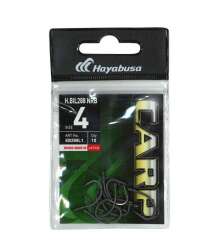 Hayabusa HBIL 288 Sazan İğnesi Dövme Teflon Black 10lu Paket - 5