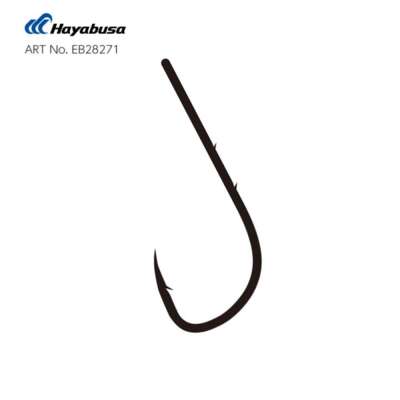 Hayabusa HBTH 282 Delikli Tırnaklı Canlı Yem İğnesi Black Nikel - 4