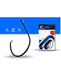 Hayabusa HCRL 186 Circle Delikli Çupra İğnesi Black Nikel - Hayabusa