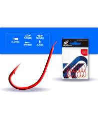 Hayabusa HMRS 172 Tırnaklı Canlı Yem İğnesi 15li Paket Kırmızı - Hayabusa