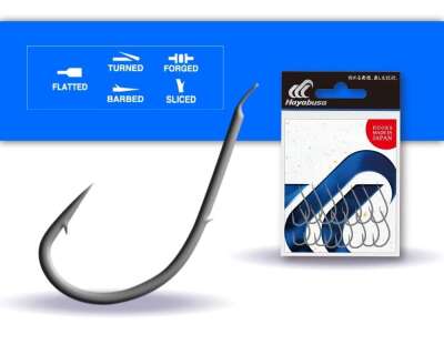 Hayabusa HMRS 172 Tırnaklı Canlı Yem İğnesi 15li Paket Nikel - 1