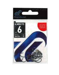 Hayabusa HMRS 173 Delikli Dövme Olta İğnesi 15li Paket Black Nikel - 5