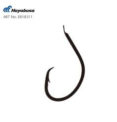 Hayabusa HMUT 183 Circle Dövme Olta İğnesi 15li Paket Nikel - 3