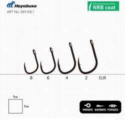 Hayabusa K1 XS Sazan İğnesi Dövme Teflon Black 10lu Paket - 2