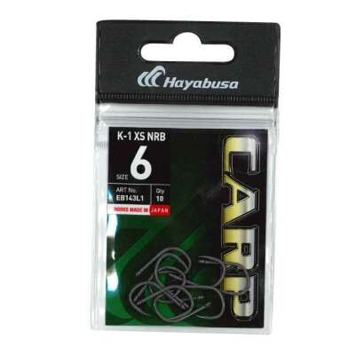 Hayabusa K1 XS Sazan İğnesi Dövme Teflon Black 10lu Paket - 3