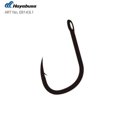 Hayabusa K1 XS Sazan İğnesi Dövme Teflon Black 10lu Paket - 5