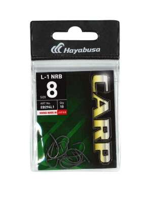 Hayabusa L1 Sazan İğnesi Dövme Teflon Black 10lu Paket - 5