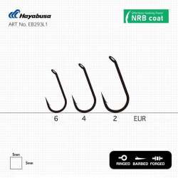 Hayabusa P2 Sazan İğnesi Dövme Teflon Black 10lu Paket - 2