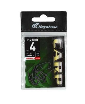 Hayabusa P2 Sazan İğnesi Dövme Teflon Black 10lu Paket - 4