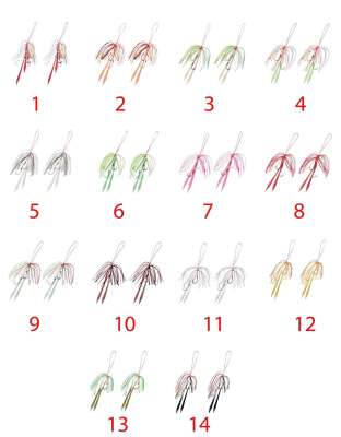 Hayabusa SE 125 Tai Rubber Free Slide Yedek Etekli Assist İğne Set - 13