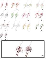 Hayabusa SE 125 Tai Rubber Free Slide Yedek Etekli Assist İğne Set - 5