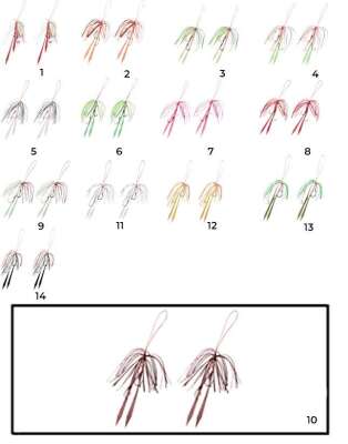 Hayabusa SE 125 Tai Rubber Free Slide Yedek Etekli Assist İğne Set - 5