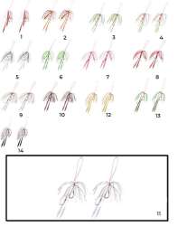 Hayabusa SE 125 Tai Rubber Free Slide Yedek Etekli Assist İğne Set - 4