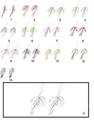 Hayabusa SE 125 Tai Rubber Free Slide Yedek Etekli Assist İğne Set - 4