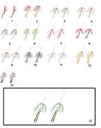 Hayabusa SE 125 Tai Rubber Free Slide Yedek Etekli Assist İğne Set - 2