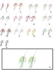 Hayabusa SE 125 Tai Rubber Free Slide Yedek Etekli Assist İğne Set - 22