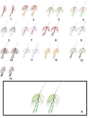 Hayabusa SE 125 Tai Rubber Free Slide Yedek Etekli Assist İğne Set - 22