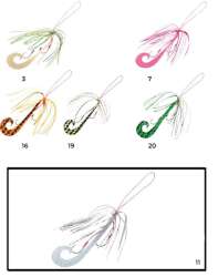 Hayabusa SE 136 Tai Rubber Free Slide Yedek Etekli Assist İğne Set - 4