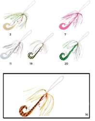 Hayabusa SE 136 Tai Rubber Free Slide Yedek Etekli Assist İğne Set - 5