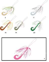 Hayabusa SE 136 Tai Rubber Free Slide Yedek Etekli Assist İğne Set - 8