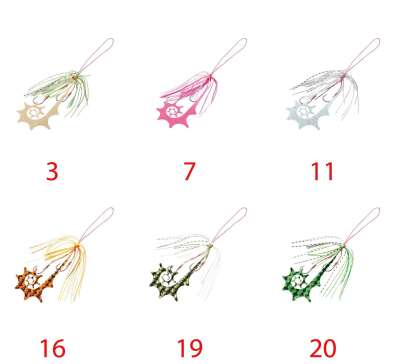 Hayabusa SE 137 Tai Rubber Free Slide Yedek Etekli Assist İğne Set - 1