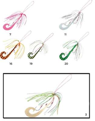 Hayabusa SE 137 Tai Rubber Free Slide Yedek Etekli Assist İğne Set - 2