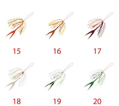 Hayabusa SE 149 Tai Rubber Free Slide Yedek Etekli Assist İğne Set - 1