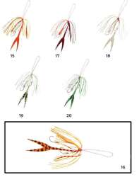 Hayabusa SE 149 Tai Rubber Free Slide Yedek Etekli Assist İğne Set - 3