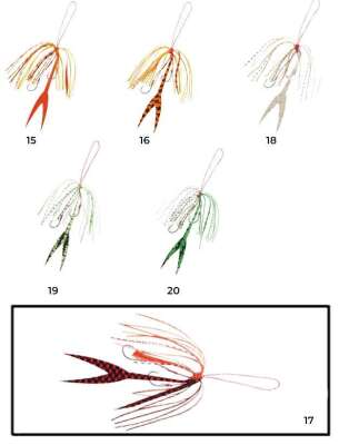 Hayabusa SE 149 Tai Rubber Free Slide Yedek Etekli Assist İğne Set - 10